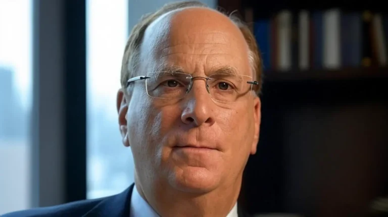 תמונה להמחשה לארי פינק מנכ"ל בלאקרוק